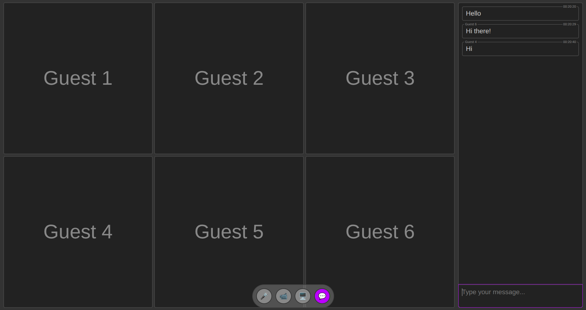 P2P WebRTC conferencing library